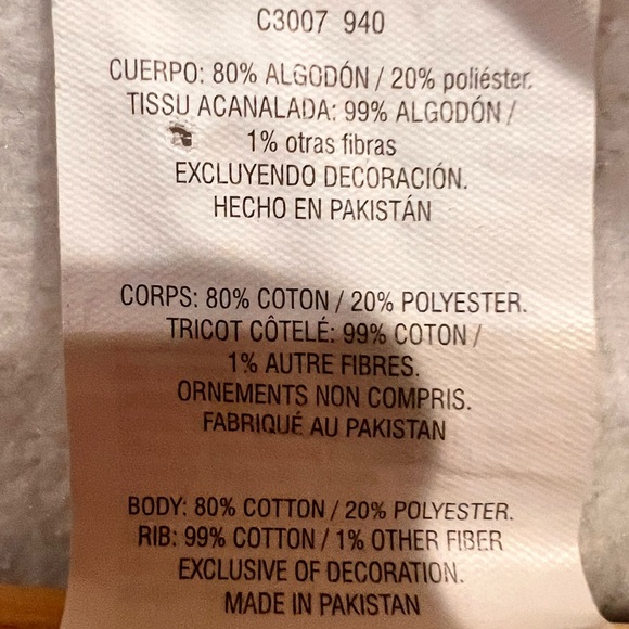 Champion Reverse Weave Women's Gray Purdue Cropped Half Sweatshirt - size Large - Picture 5 of 7